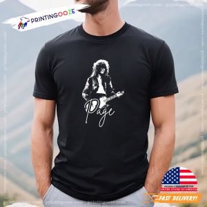 Led Zeppelin Page Solo Show T shirt 3