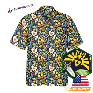 Legend Of Zelda Items Hawaiian Shirt 2