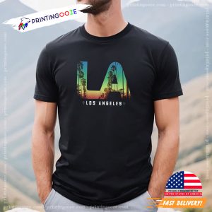 Los Angeles California Support T shirt