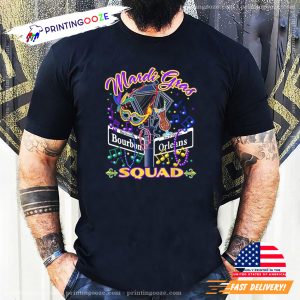 Mardi Gras Squad Mardi Gras Trip T shirt