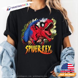 Marvel Spider Man Spider Rex Comfort Colors T shirt 2