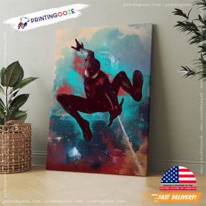 Miles Morales Spiderman Painting Art Wall Art 2