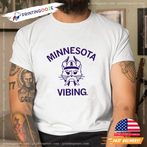 Minnesota Vibing National Football League Unisex T shirt 3