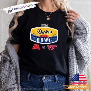 Minnesota Vs Virginia Tech 2025 Dukes Mayo Bowl T Shirt 3