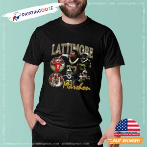 NFL Marshon Lattimore Washington Commanders Unisex T shirt 3