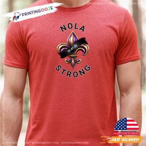 New Orleans Mardi Gras Nola Strong 2025 Comfort Colors T shirt 1