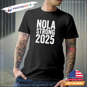 Nola Strong 2025 Vintage 90s Basic T shirt 2