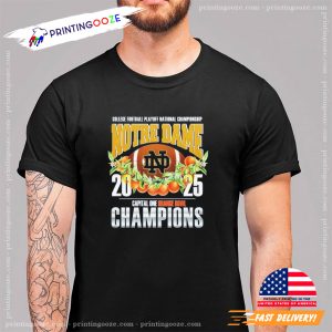 Notre Dame Fighting Irish CFP National Championship 2025 Tee 2