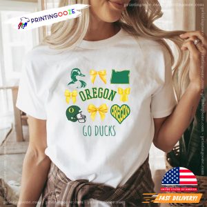 Oregon Go Ducks Football 2025 Unisex T shirt 3