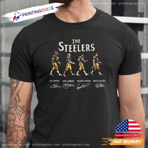 Pittsburgh Steelers Abbey Road signatures shirt 1