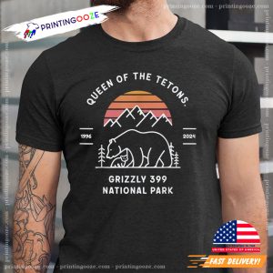 Queen Of The Tetons Grizzly 399 Park Shirt 3