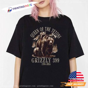 Queen of the tetons grizzly 399 Shirt 1