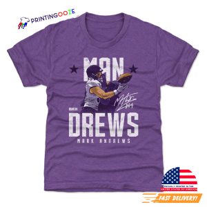 Ravens Mark Andrews Man Drews Signature Comfort Colors T shirt 2