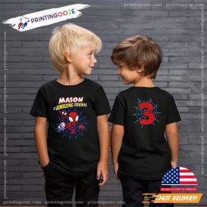 Spidey and His Amazing Friends Birthday Boy T shirt