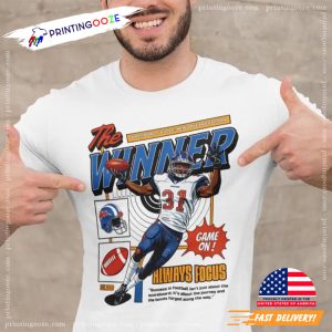Super Bowl LIX 2025 The Winner Vintage Comfort Colors T shirt 3