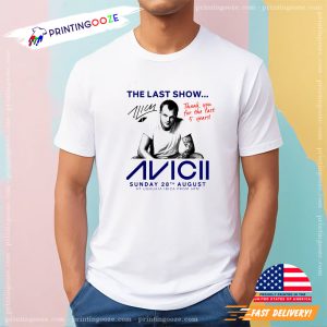 The Last Show Avicii Concert Vintage 90s T shirt 3