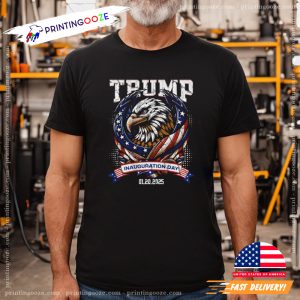 Trump Inauguration Day 2025 America Eagle T shirt 3