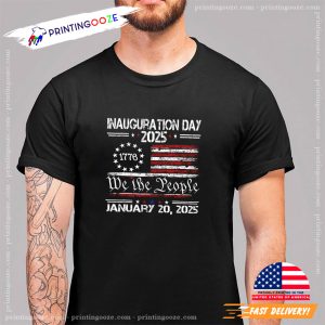 USA Inauguration Day 2025 Trump We The People T shirt 3