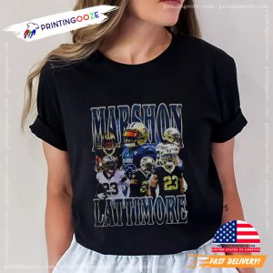 Vintage 90s Graphic Style Marshon Lattimore T Shirt