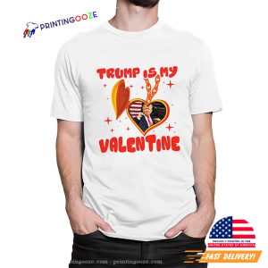 Vintage Trump Is My Valentine 2025 Funny T shirt 2