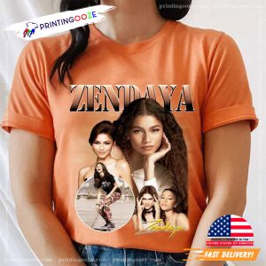 Zendaya Actress Vintage 90s Style Comfort Colors Tee