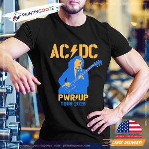 Ac Dc Pwr Up Tour Paris 2025 T-shirt 1