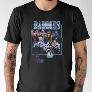 Baddies Team Group Disney Villains Shirt 1