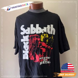 Black Sabbath Masters Of Metal 2 Sided Shirt 1