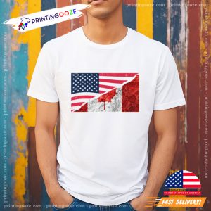 Canadian American Dual Citizen T-shirt