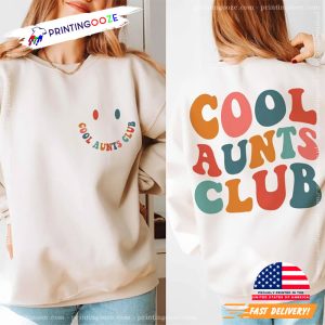 Cool Aunts Club Gift for Auntie T-shirt