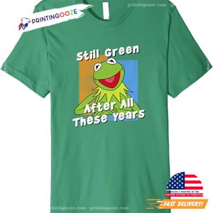 Disney The Muppets Kermit Still Green After All These Years T-shirt 1