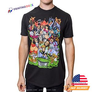 Disney Villains Everyone Is Here Shirt 3