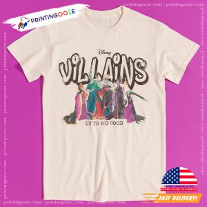 Disney Villains Up To No Good Shirt 2