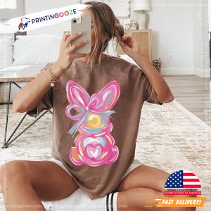 Easter Bunny Coquette Comfort Colors Shirt