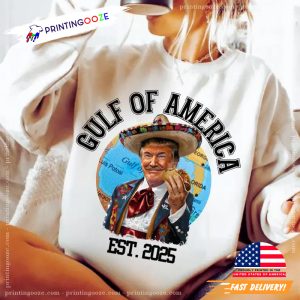 Funny Trump Gulf of America Est 2025 Shirt 1