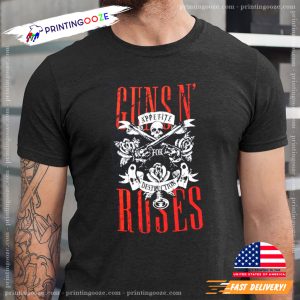 GUNS N' ROSES APPETITE FOR DISTRUCTION SHirt 3