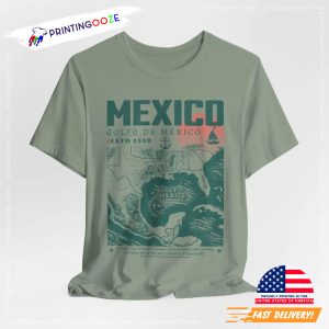 Golfo de México Estd 1550 Map Shirt 1