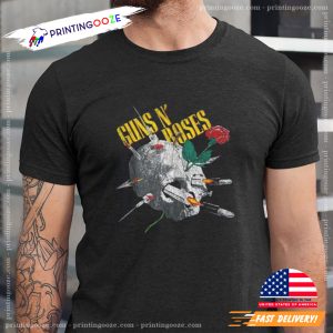 Guns N' Roses Needle Skull Shirt 2