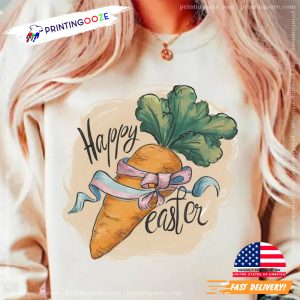 Happy Easter Carrot coquette Shirt 2