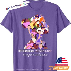 International Women's Day 2025 hashtag Inspire Inclusion Shirt 1