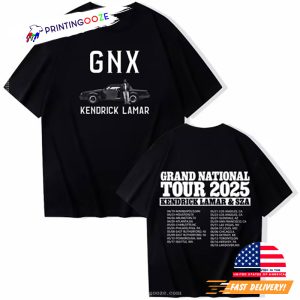 Kendrick lamar And SZA GNX Tour 2 Sided Shirt 1