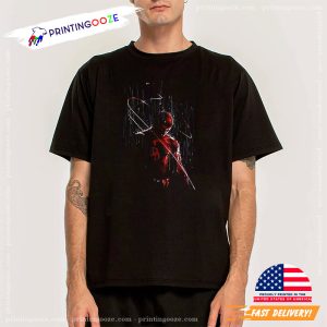 Matt Murdock Daredevil In The Rain Marvel Shirt 1