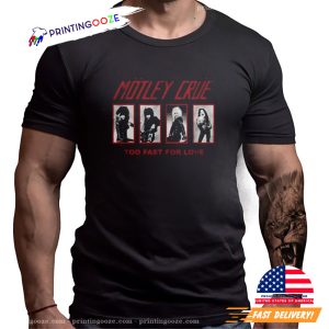 Motley Crue Too Fast For Love Album Shirt 2