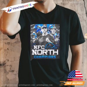 NFC North Champions Dan Campbell Detroit Lions Shirt 1