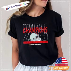 National Champions Football Helmet Ohio State T shirt 1