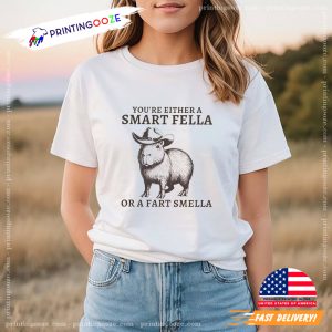 Retro Smart Fella Capybara 90s Funny T shirt