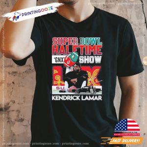 Super Bowl LIX Halftime Show Kendrick Lamar T Shirt 1