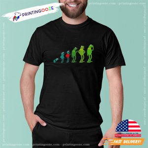 The Evolution of Kermit T-shirt 1