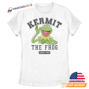 The Muppets Kermit 1955 Collegiate T Shirt 2