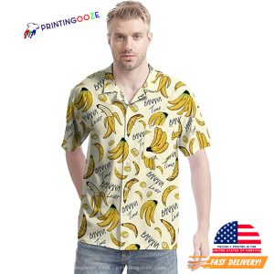 Tropical Banana Shirt Funny Hawaiian Shirt